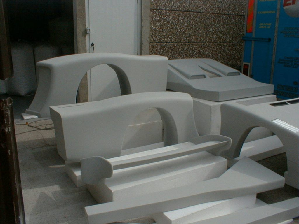Lancia Beta Montecarlo Finished Polystyrene Parts