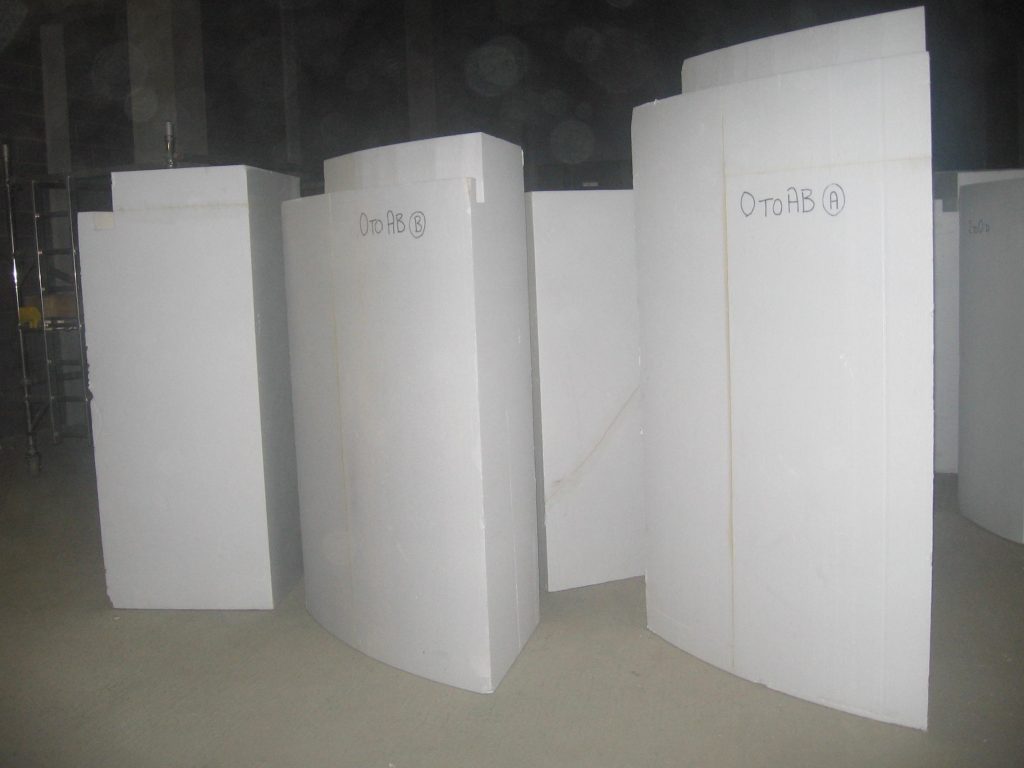 Polystyrene Curved Wall Corner Pieces