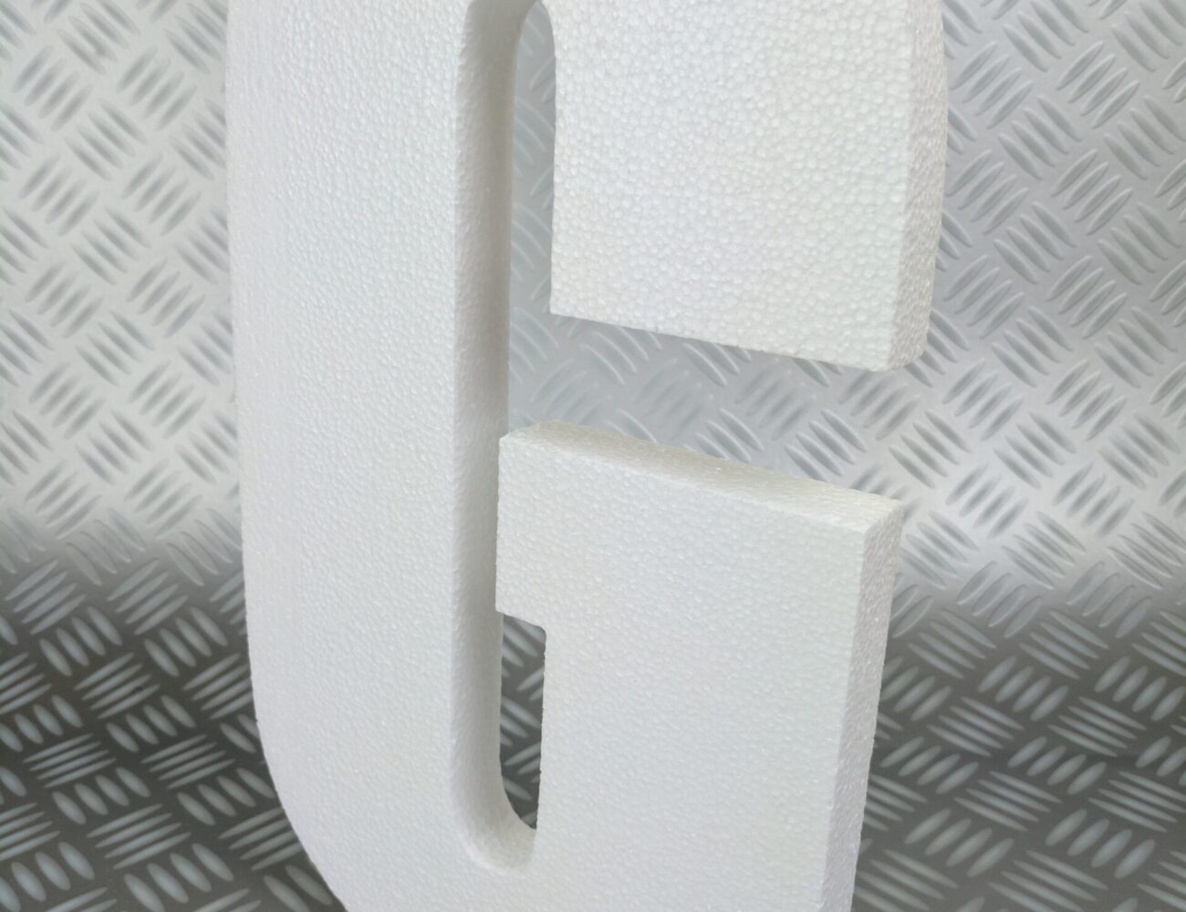 Wall Mountable Plain Polystyrene Letters