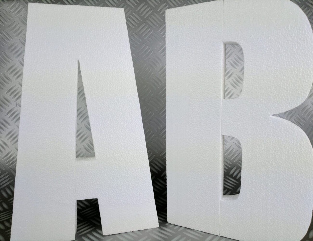 Wall Mountable Plain Polystyrene Letters